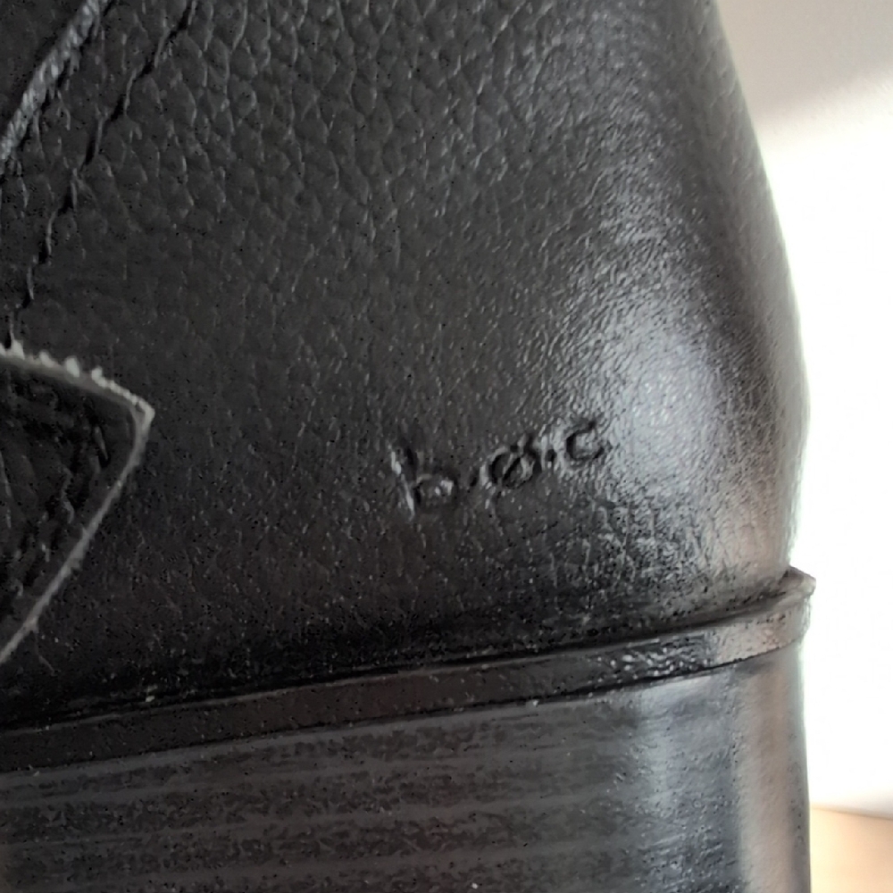boc Black Heeled Boots - Picture 8 of 9